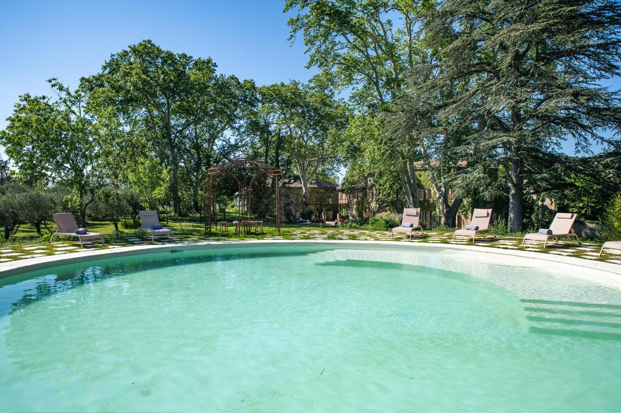 Chambres D'Hotes B&B - Chateau De Sienne Proche Avignon Orange Piscine Riviere Chusclan Εξωτερικό φωτογραφία